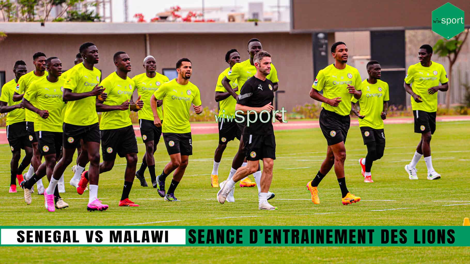 Sénégal/Malawi : Suivez la séance d'entrainement des Lions en direct sur wiwsport.com - wiwsport Sénégal/Malawi : Suivez la séance d'entrainement des Lions en direct sur wiwsport.com - wiwsport
