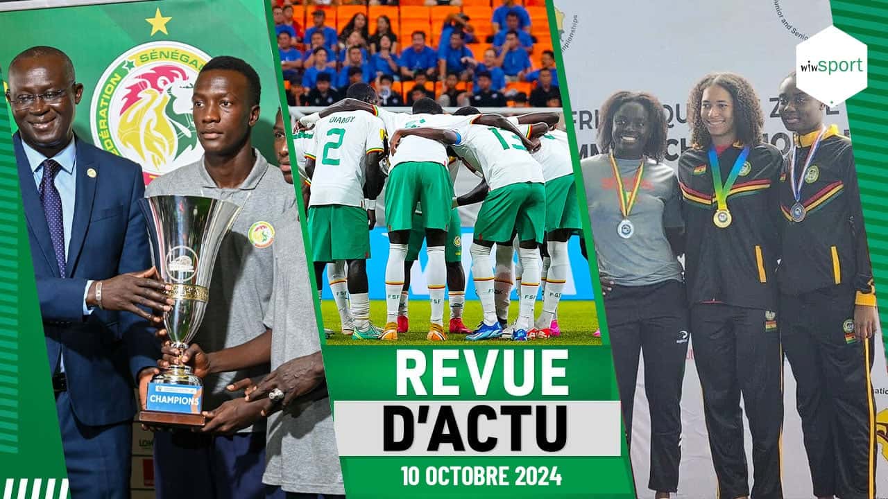 REVUE DU 10 Octobre : Remise de chèque aux lionceaux u20, Programme UFOA-A U17, Natation ... - wiwsport REVUE DU 10 Octobre : Remise de chèque aux lionceaux u20, Programme UFOA-A U17, Natation ... - wiwsport