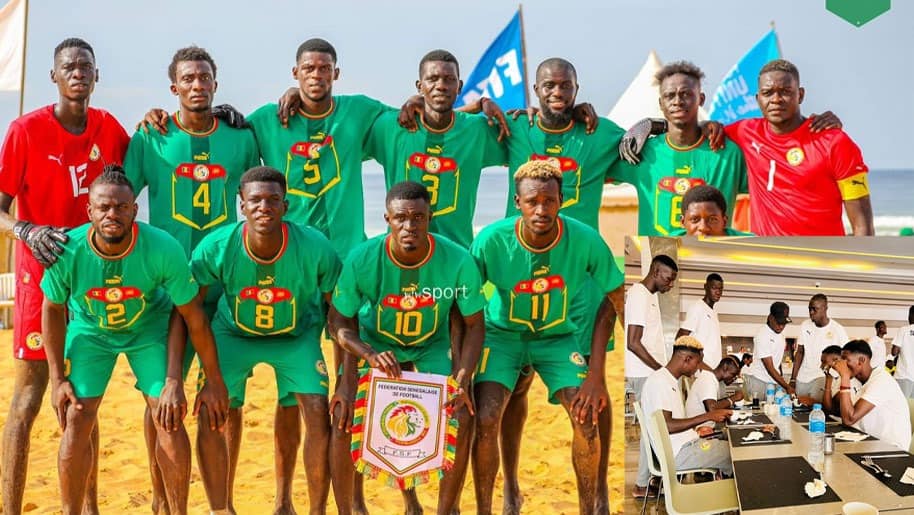 CAN Beach Soccer - L'équipe nationale est arrivée en Égypte, première séance d'entrainement ce jeudi ! - wiwsport CAN Beach Soccer - L'équipe nationale est arrivée en Égypte, première séance d'entrainement ce jeudi ! - wiwsport