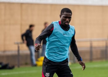 Barça Atlètic : Mamadou Mbacké Fall tout proche du retour après plusieurs mois d'absence - wiwsport
