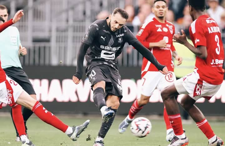 Ligue 1 : Brest de Niakhaté Ndiaye et Rennes de Mikayil Faye se quittent dos à dos dans le derby breton - wiwsport Screenshot