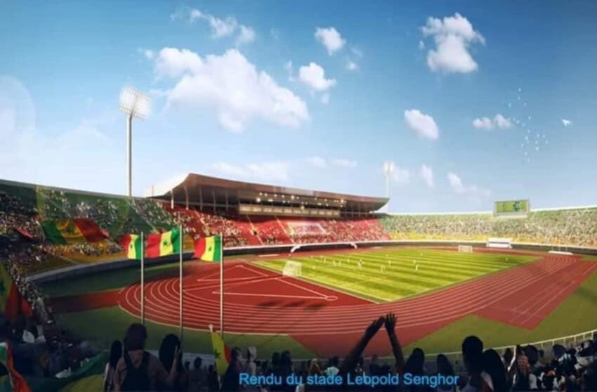 Infrastructures : Le stade Léopold Sédar Senghor sera livré en avril 2025 - wiwsport Infrastructures : Le stade Léopold Sédar Senghor sera livré en avril 2025 - wiwsport