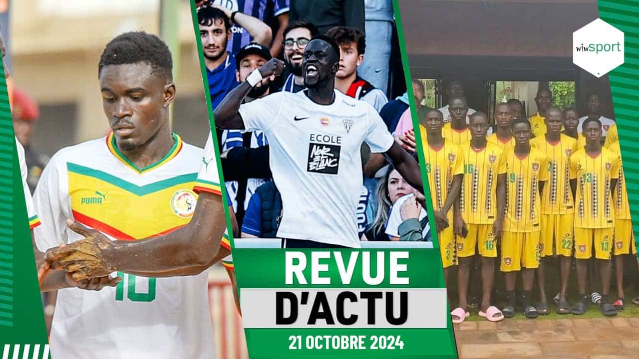 REVUE DU 21 Octobre : Le Sénégal rate son entrée face à la Mauritanie UFOAA U17: Fraude sur l'âge - wiwsport