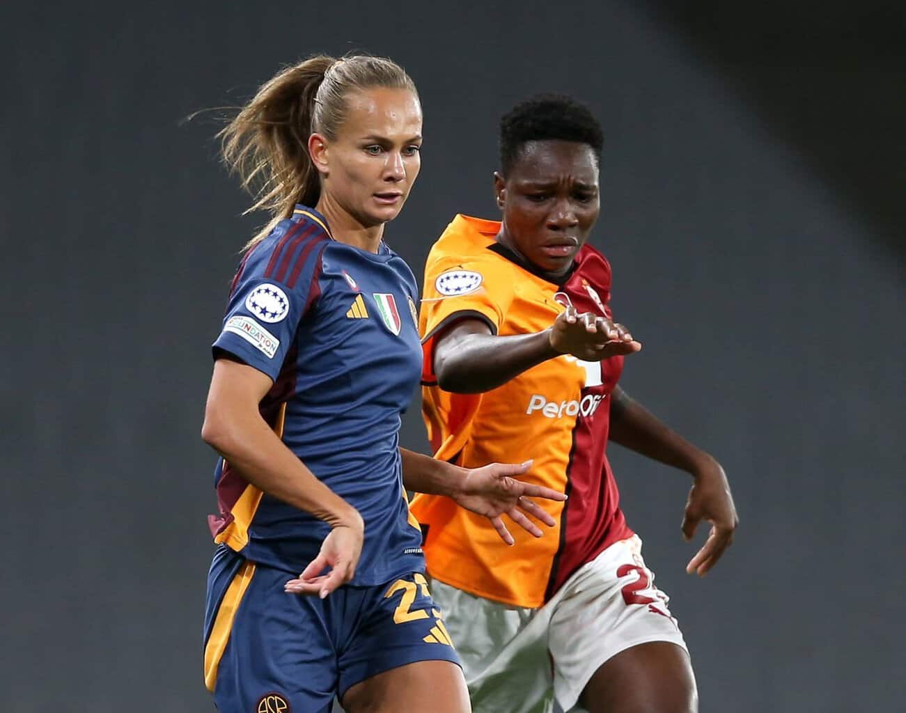 Ligue des Champions (F) : Galatasaray d'Hapsatou Malado Diallo surclassé par l'AS Roma - wiwsport Ligue des Champions (F) : Galatasaray d'Hapsatou Malado Diallo surclassé par l'AS Roma - wiwsport