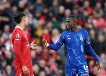 Premier League : Chelsea s'incline à Liverpool malgré un but de Nicolas Jackson - wiwsport