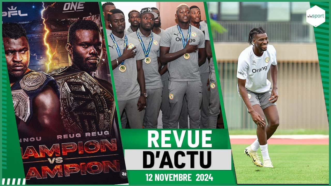 REVUE DU 12 Novembre : Les échos de la tanière, Reug-Reug défie ouvertement Francis Ngannou - wiwsport REVUE DU 12 Novembre : Les échos de la tanière, Reug-Reug défie ouvertement Francis Ngannou - wiwsport