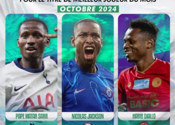 Pape Matar Sarr, Nicolas Jackson, Habib Diallo : Votez pour le Meilleur Joueur Sénégalais du Mois d'Octobre 2024 ! - wiwsport