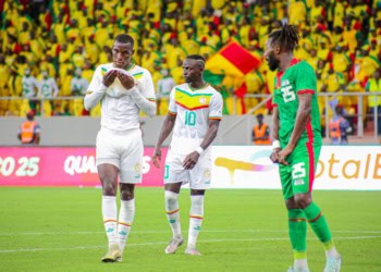 CAN 2025 (Q) : La compo officielle des Lions face au Burkina Faso avec Krépin Diatta et Idrissa Gueye - wiwsport CAN 2025 (Q) : La compo officielle des Lions face au Burkina Faso avec Krépin Diatta et Idrissa Gueye - wiwsport