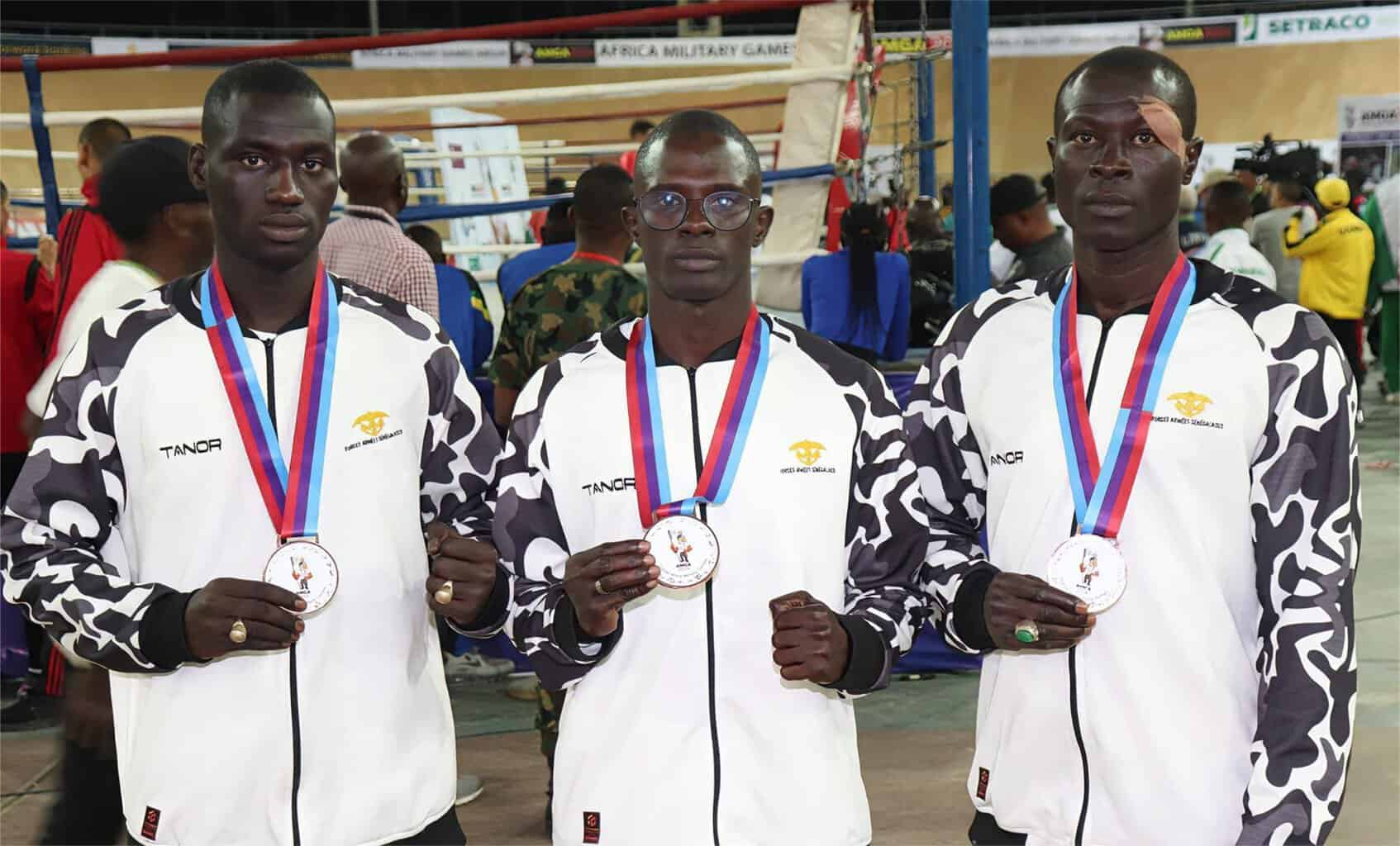 Jeux Africains Militaires - Boxe : Le Sénégal s’arrête en demi-finale - wiwsport