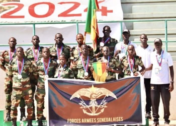 Jeux Africains Militaires - Natation de Combat : Le Sénégal décroche la médaille de bronze  - wiwsport