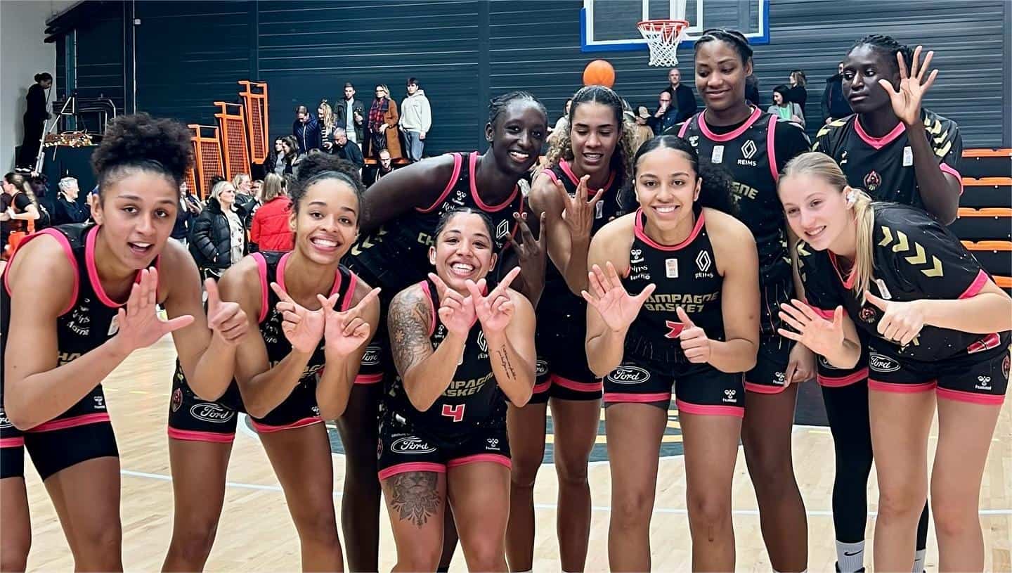 NF1 : Champagne Basket de Khadidiatou Diouf poursuit sa série de victoires avec un sixième succès consécutif - wiwsport