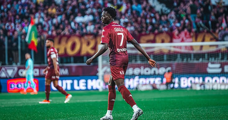 FC Metz - Papa Amadou Diallo est de retour dans le groupe : "Nous sommes vraiment soudés et concentrés sur l'objectif..." - wiwsport FC Metz - Papa Amadou Diallo est de retour dans le groupe : "Nous sommes vraiment soudés et concentrés sur l'objectif..." - wiwsport