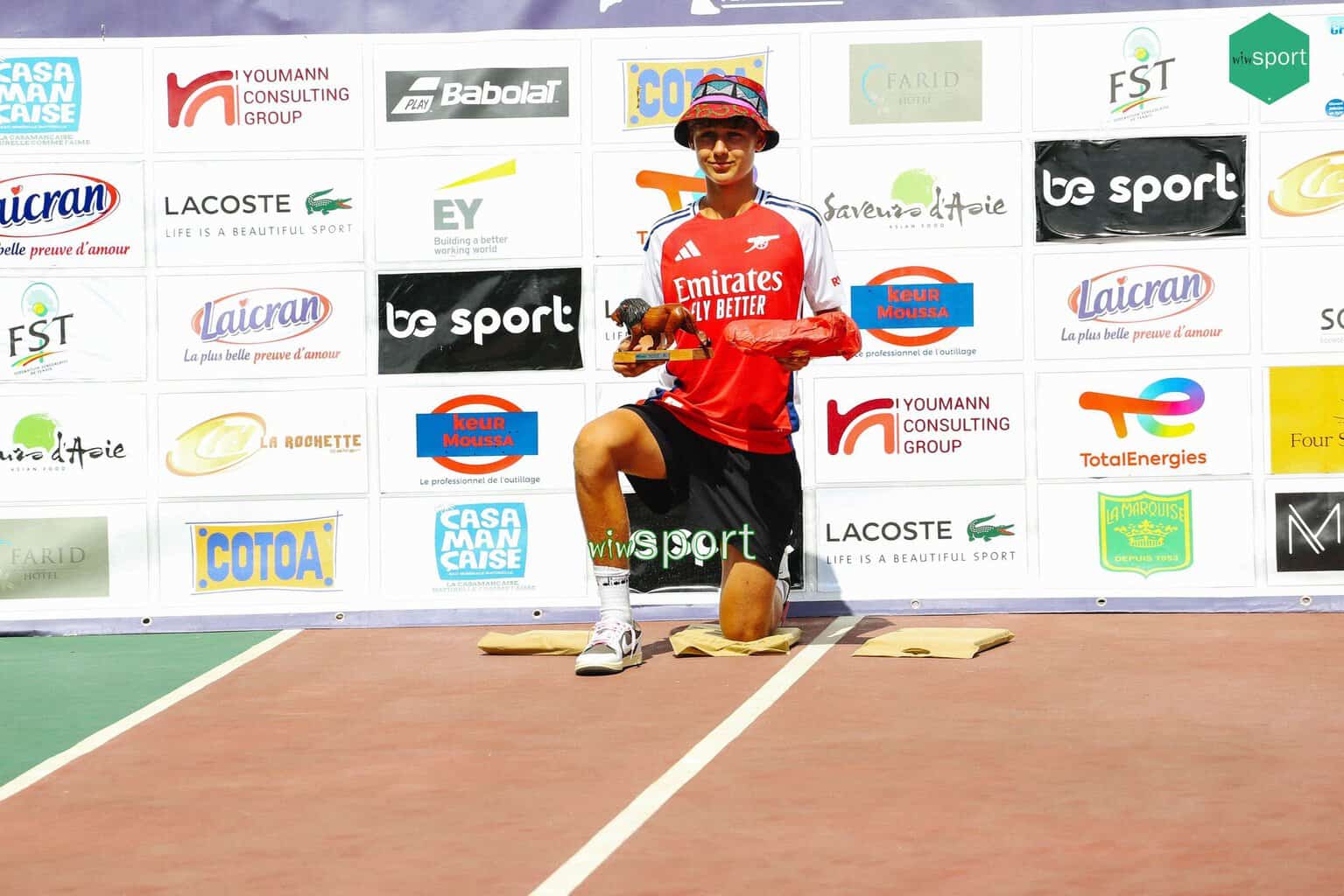 Tennis – Tournoi ITF Junior de Dakar : Un Rihards Neimanis recordman surclasse tout le monde et réalise le quadruplé ! - wiwsport Tennis – Tournoi ITF Junior de Dakar : Un Rihards Neimanis recordman surclasse tout le monde et réalise le quadruplé ! - wiwsport