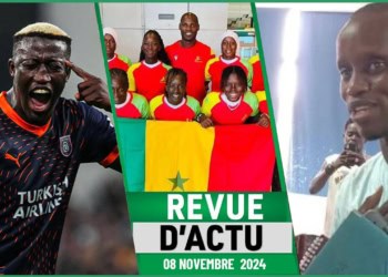 REVUE DU 08 Novembre : Résultats des Lions, Passation de service entre Malick Ngom et Bira Sène - wiwsport