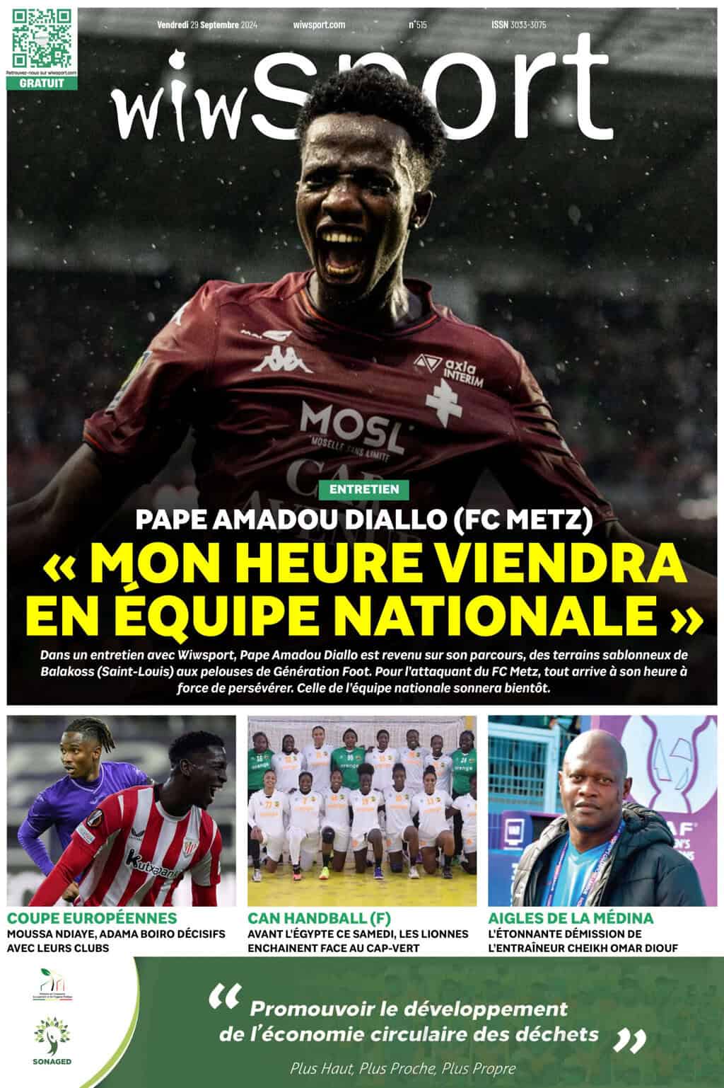 Journal wiwsport du Vendredi 29 Novembre #515 - wiwsport Journal wiwsport du Vendredi 29 Novembre #515 - wiwsport