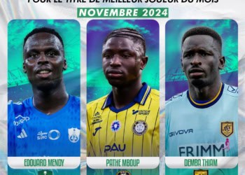 Edouard Mendy, Pathé Mboup, Demba Thiam : Votez pour le Meilleur Joueur Sénégalais du Mois de Novembre 2024 ! - wiwsport