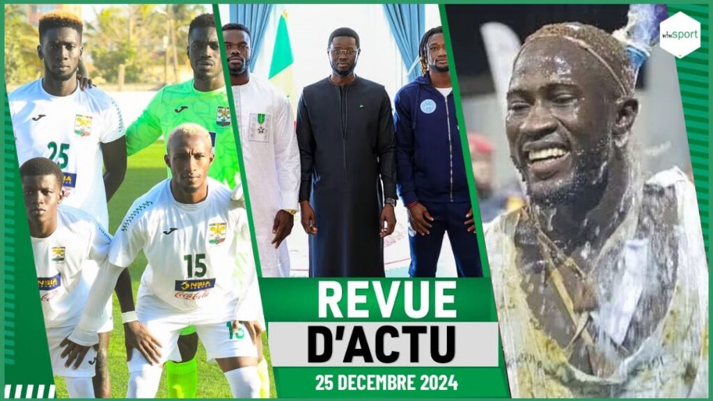 Revue d'Actu – 26 décembre : La CAF sanctionne le Jaraaf, grâce pour Ada Fass, distinctions pour Reug Reug et Tafsir Ba - wiwsport Revue d'Actu – 26 décembre : La CAF sanctionne le Jaraaf, grâce pour Ada Fass, distinctions pour Reug Reug et Tafsir Ba - wiwsport