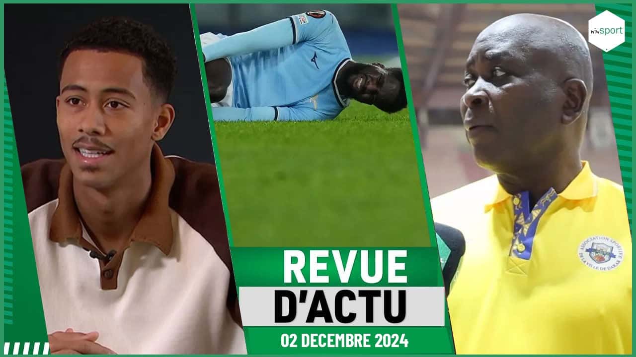 REVUE DU 02 DÉCEMBRE : Noah Fadiga rassure sur sa santé, Boulaye Dia touché à la cheville, ASCVD... - wiwsport REVUE DU 02 DÉCEMBRE : Noah Fadiga rassure sur sa santé, Boulaye Dia touché à la cheville, ASCVD... - wiwsport