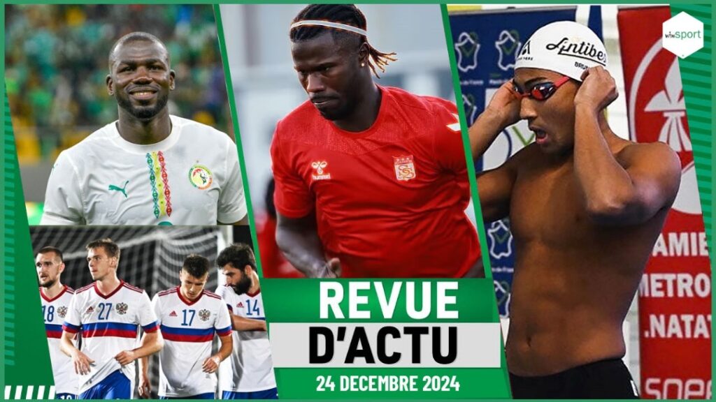 REVUE D'ACTU 24 DÉCEMBRE : Mercato des Lions avec Abdou Aziz, Cheikh Lo Ndoye et Pape Meissa Ba, la Russie veut un match amical contre le Sénégal, Natation... - wiwsport REVUE D'ACTU 24 DÉCEMBRE : Mercato des Lions avec Abdou Aziz, Cheikh Lo Ndoye et Pape Meissa Ba, la Russie veut un match amical contre le Sénégal, Natation... - wiwsport
