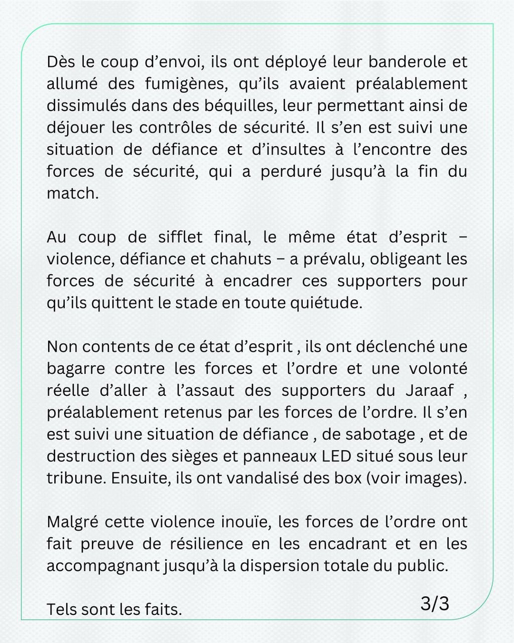 Incidents après Jaraaf - USM Alger : Le club de la médina clarifie les faits - wiwsport Incidents après Jaraaf - USM Alger : Le club de la médina clarifie les faits - wiwsport