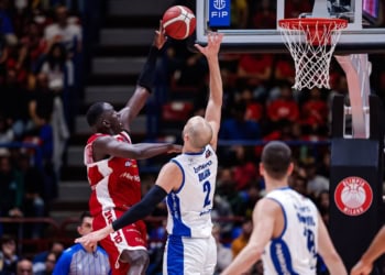 Ousmane Diop
EA7 Emporio Armani Olimpia Milano - Pallacanestro Germani Brescia
UnipolSai LegaBasket Serie A 2024.25
Milano, 13/10/2024
Foto MarcoBrondi // CIAMILLO-CASTORIA