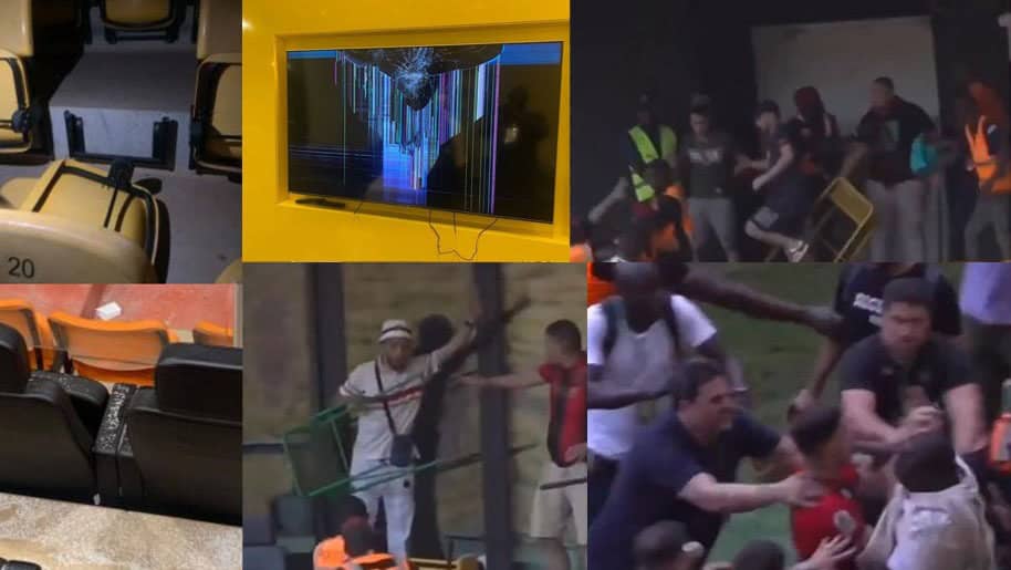 Incidents au stade Abdoulaye Wade : La CAF sanctionne sévèrement le Jaraaf avec plus de 30 millions d’amende et 4 matchs à huis clos - wiwsport Incidents au stade Abdoulaye Wade : La CAF sanctionne sévèrement le Jaraaf avec plus de 30 millions d’amende et 4 matchs à huis clos - wiwsport
