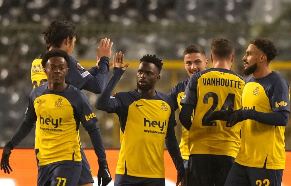 Ligue Europa : L'Union Saint-Gilloise d'Ousseynou Niang enchaîne face à Nice - wiwsport Ligue Europa : L'Union Saint-Gilloise d'Ousseynou Niang enchaîne face à Nice - wiwsport