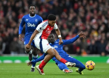 Premier League : Everton d'Idrissa Gueye et Iliman Ndiaye tient Arsenal en échec - wiwsport