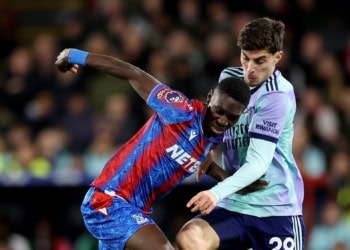 Premier League : Crystal Palace coule face à Arsenal malgré un but d'Ismaïla Sarr - wiwsport