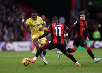 Premier League : Crystal Palace d'Ismaïla Sarr partage avec Bournemouth - wiwsport