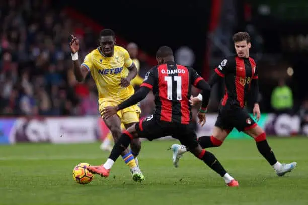 Premier League : Crystal Palace d'Ismaïla Sarr partage avec Bournemouth - wiwsport Premier League : Crystal Palace d'Ismaïla Sarr partage avec Bournemouth - wiwsport