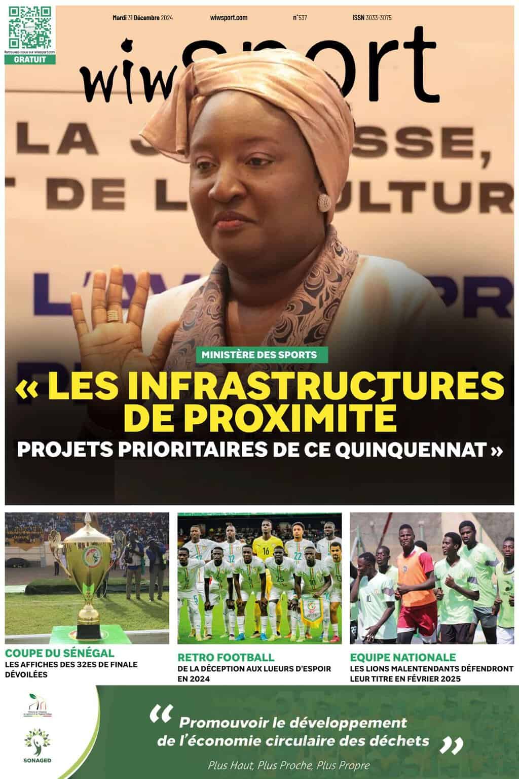 Journal wiwsport du Mardi 31 Décembre #537 - wiwsport Journal wiwsport du Mardi 31 Décembre #537 - wiwsport