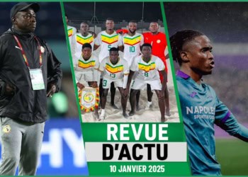 REVUE DU 09 JANVIER : les Lions de la plage battent l'UAE, Serigne S. Dia sur la fuite des talents - wiwsport
