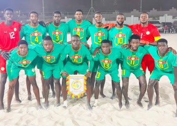 Beach Soccer - Les Lions réussissent le 2/2 à Dubaï, Al Seyni Ndiaye célèbre son 180e match en équipe nationale ! - wiwsport