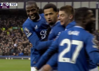 Vidéo / Premier League : Everton – Tottenham : Le but sensationnel d'Iliman Ndiaye - wiwsport