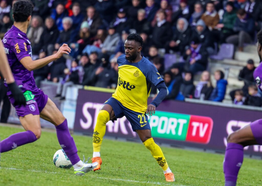 Pro League : Ousseynou Niang inscrit son premier but avec l'Union Saint-Gilloise - wiwsport Pro League : Ousseynou Niang inscrit son premier but avec l'Union Saint-Gilloise - wiwsport