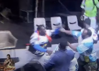 Ama Baldé v Franc : (vidéo) Une bagarre générale vient gâcher la fin du face à face ! - wiwsport