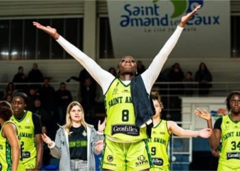 LF2 : Bigué Sarr s’illustre (17 points, 8 rebonds), Saint-Amand Hainaut enchaine une deuxième victoire face à Aulnoye - wiwsport