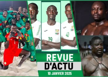 REVUE DU 10 JANVIER : Beach-soccer : le Sénégal lance une bonne préparation pour le mondial, programme lamb de ce dimanche ... - wiwsport