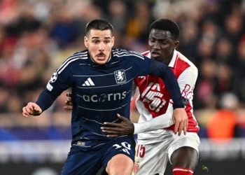 Ligue des Champions : Monaco s'offre Aston Villa et assure presque sa place en play-offs - wiwsport
