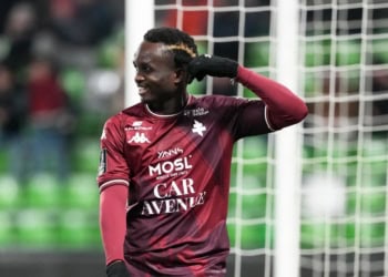 FC Metz : Cheikh Tidiane Sabaly soulagé d'avoir retrouvé le chemin des filets - wiwsport