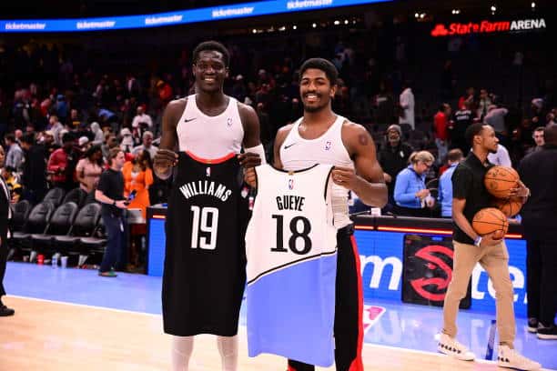 NBA - Atlanta Hawks : Mouhamed Gueye a célébré sa première titularisation avec 11 pts et 7 rebonds - wiwsport