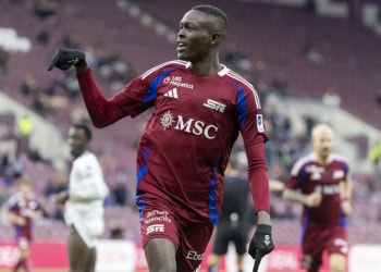 Alioune Ndoye: un doublé pour l'attaquant sénégalais sorti du banc.