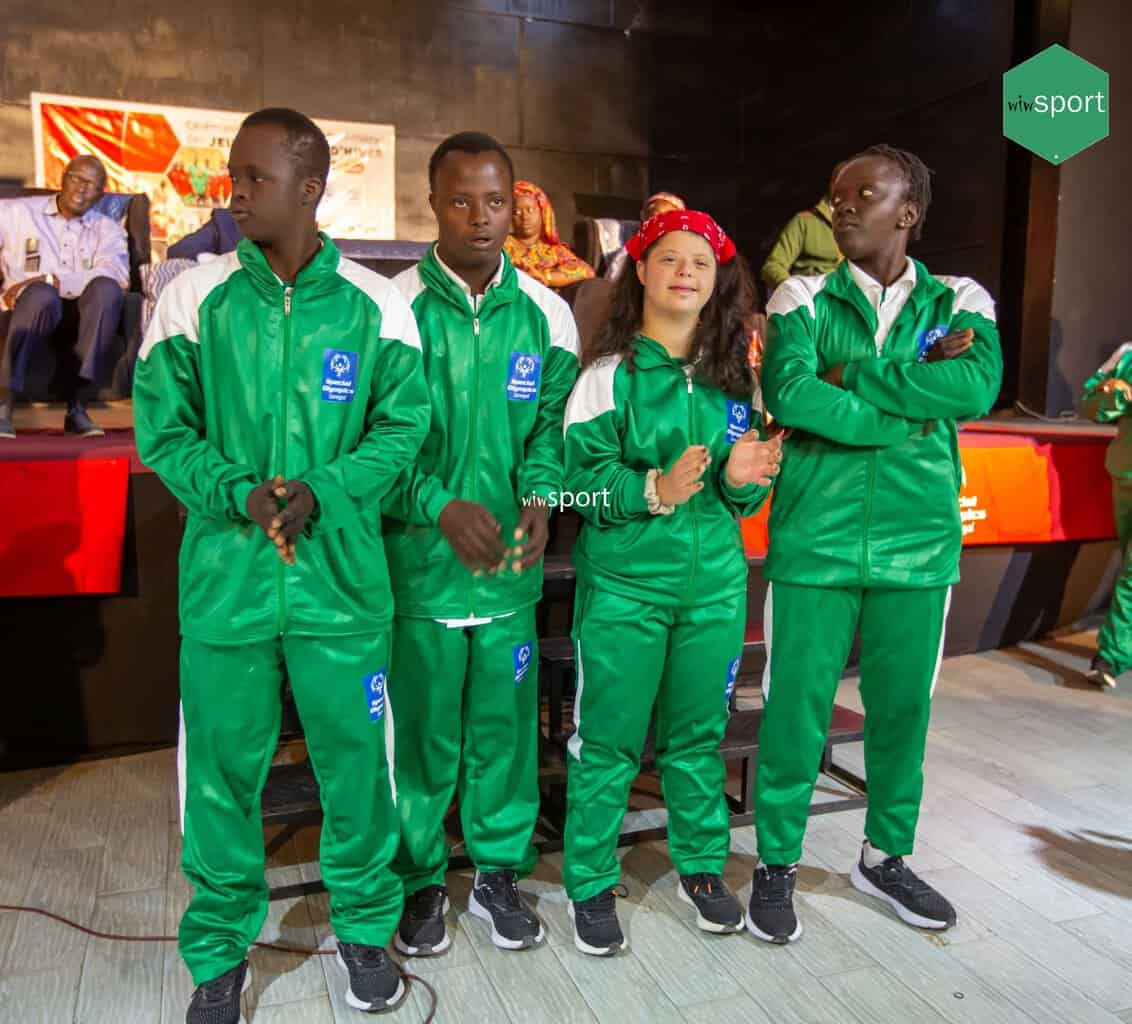 Mondiaux Turin 2025 : 8 athlètes, 17 membres… la délégation Special Olympics Sénégal présentée (images) - wiwsport