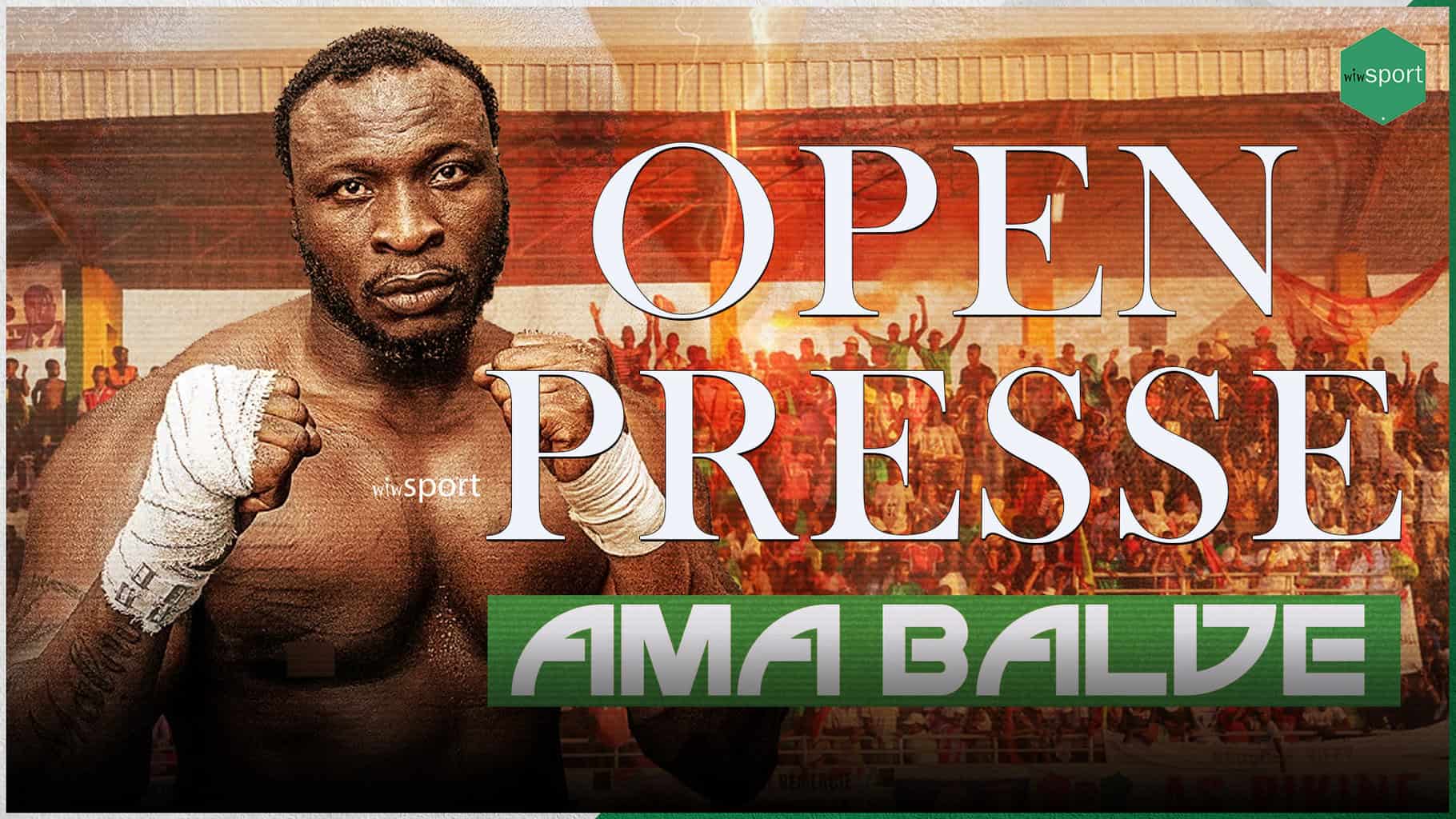 LIVE - Suivez en direct l'Open Press de Ama Baldé ! - wiwsport