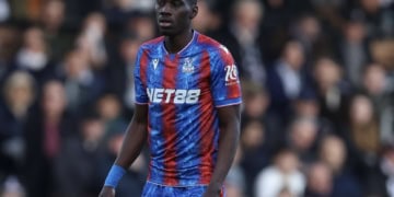LONDON, ENGLAND - FEBRUARY 22: Ismaila Sarr of Crystal Palace during the Premier League match between Fulham FC and Crystal Palace FC at Craven Cottage on February 22, 2025 in London, England. (Photo by Crystal Pix/MB Media/Getty Images)