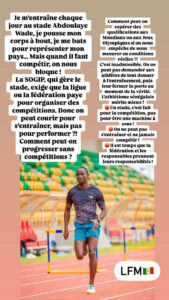 Terrain annexe de Diamniadio - Les athlètes expriment leur ras-le-bol : “Pour s’entraîner, c’est gratuit mais pour une compétition, il faut payer…” - wiwsport
