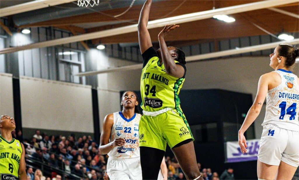 LF2 : Bigué Sarr brille (15 points, 2 rebonds) malgré la dixième défaite de Saint-Amand Hainaut - wiwsport LF2 : Bigué Sarr brille (15 points, 2 rebonds) malgré la dixième défaite de Saint-Amand Hainaut - wiwsport