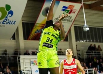 LF2 : Saint-Amand Hainaut de Bigué Sarr concède un second revers de suite face à Voiron - wiwsport