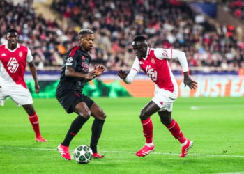 Ligue des Champions : L'AS Monaco de Krépin Diatta et Lamine Camara battue par Benfica en barrage aller - wiwsport